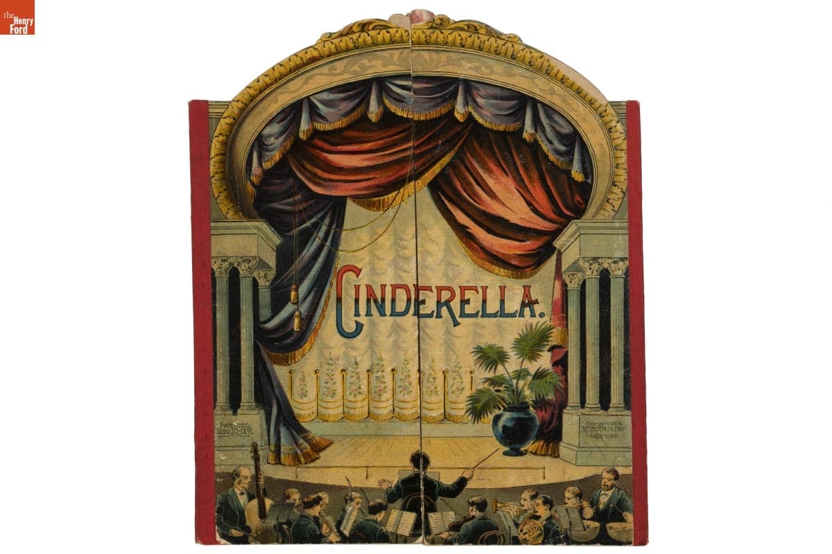 Fold-out Book, "Cinderella," 1891