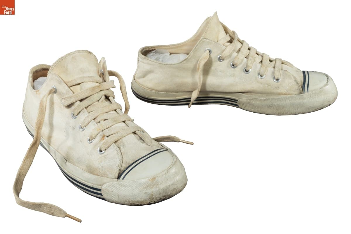 PRO-Ked "69ers" Shoes, Worn by DJ Kool Herc, circa 1980