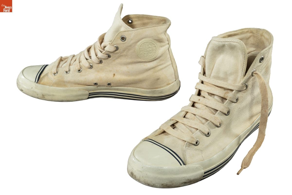 PRO-Ked "69ers" Shoes, Worn by DJ Kool Herc, circa 1980