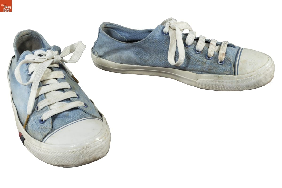 PRO-Ked "69ers" Shoes, Worn by DJ Kool Herc, circa 1980