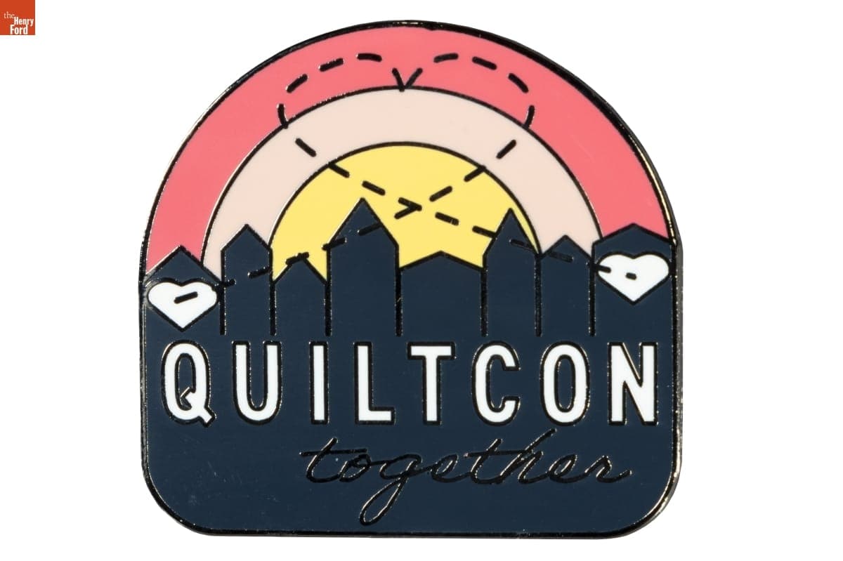 "QuiltCon Together" Pin, 2021