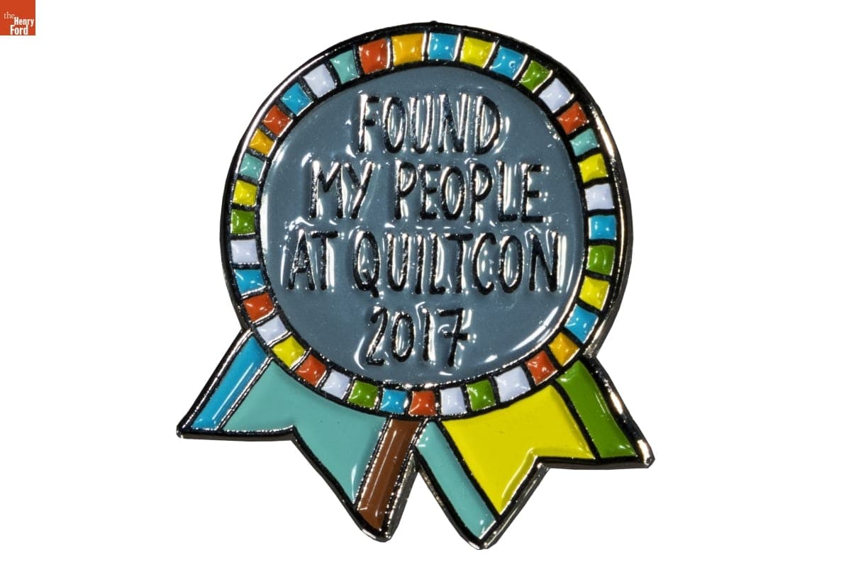 "Found My People at QuiltCon" Pin, 2017