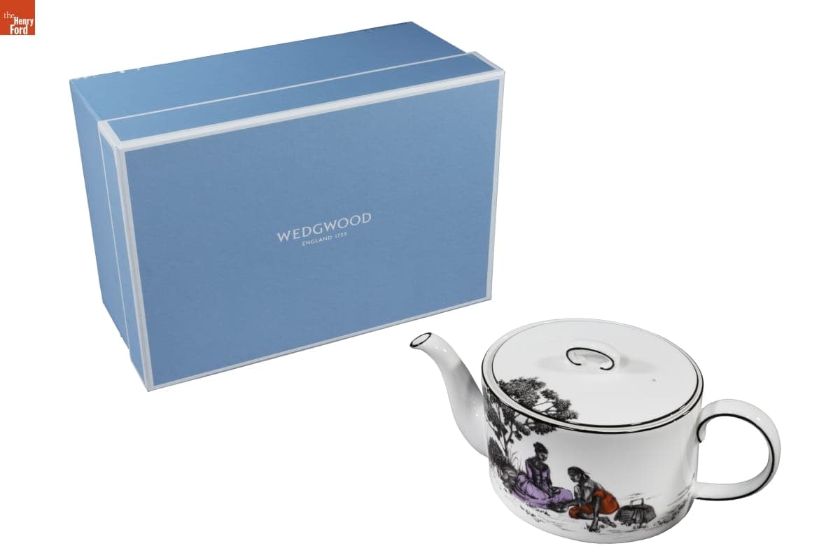 "Harlem Toile de Jouy" Teapot, 2022