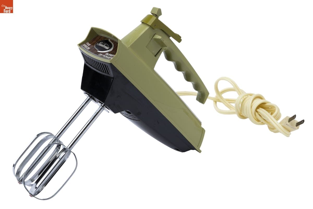 Sunbeam Mixmaster Electric Hand Mixer, circa 1965