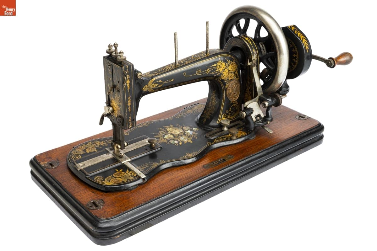Singer Portable Sewing Machine, 1860