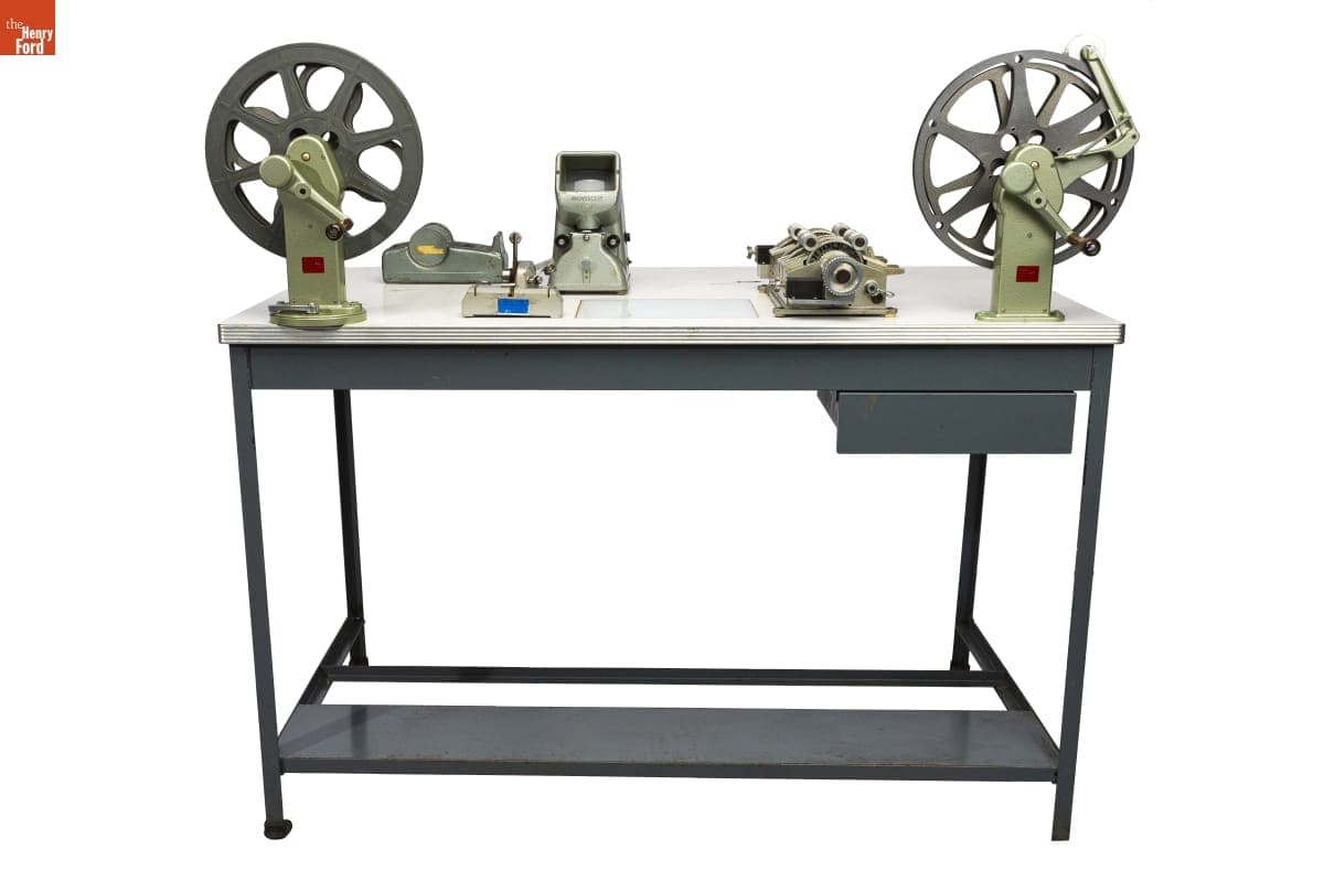 Home Studio Table, Used by Lillian F. Schwartz, circa 1968