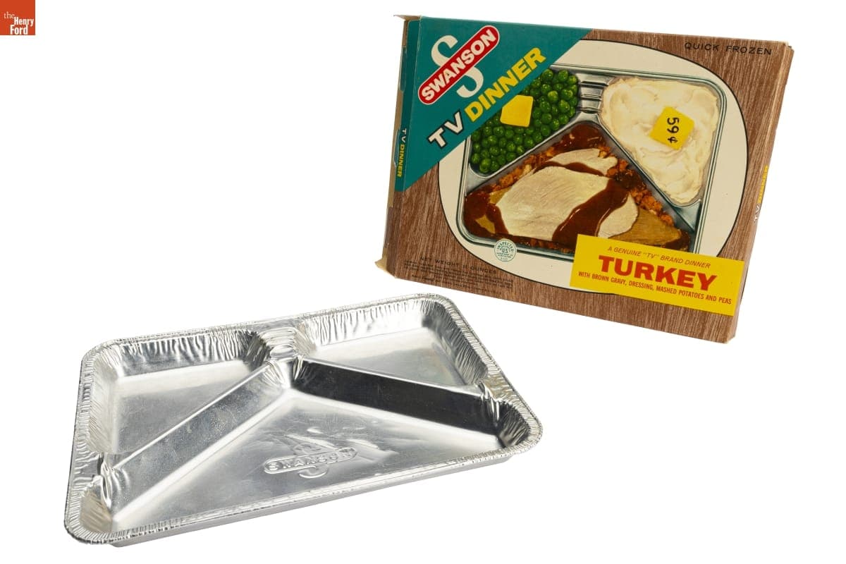 Swanson Turkey Frozen TV Dinner, 1960-1965