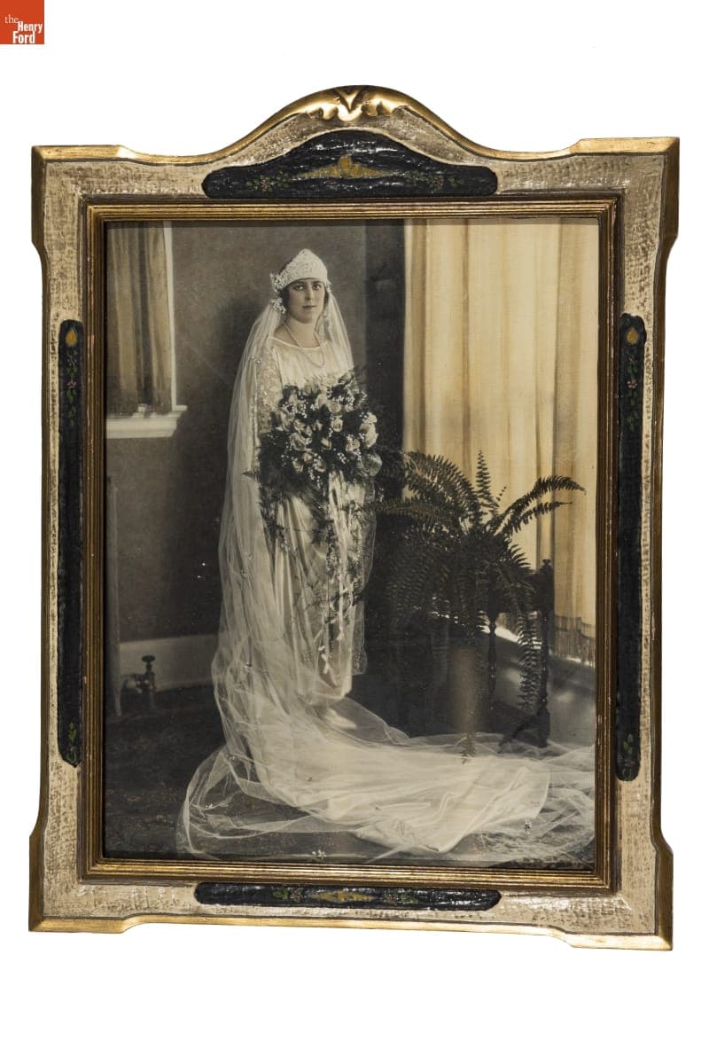 Portrait of Irene Von Mach on Her Wedding Day, 1923