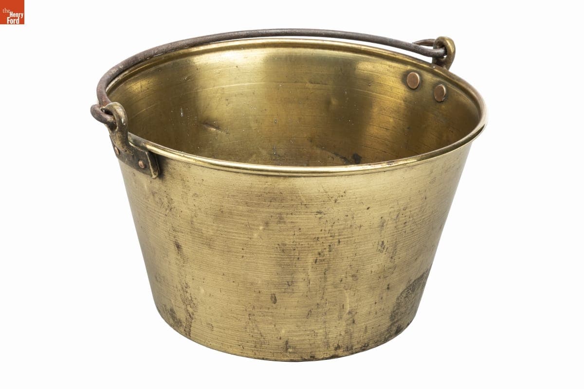 Ansonia Brass Co. Kettle, 1852-1865