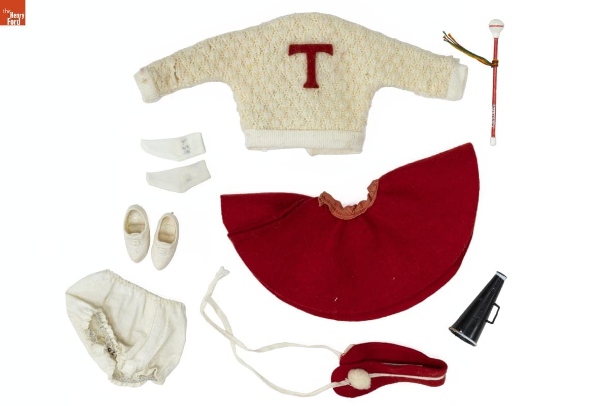 "Cheerleader" Tammy Doll Outfit, 1964-1966