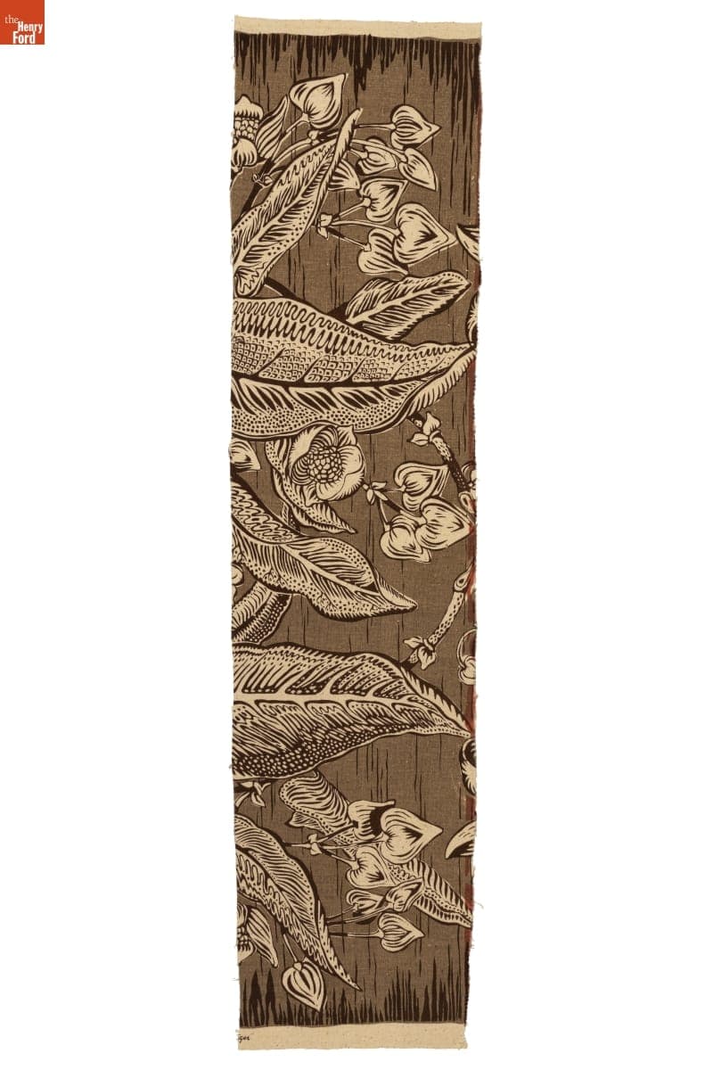 Harwood Steiger Fabric, "Begonia"