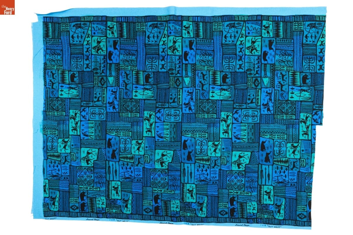 Harwood Steiger Fabric, "Out West"