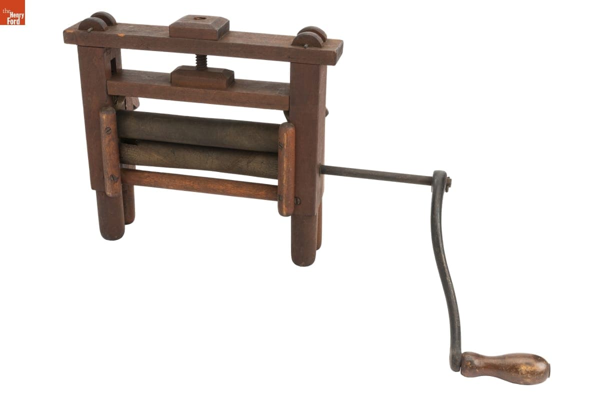 Clothes Wringer, circa 1885