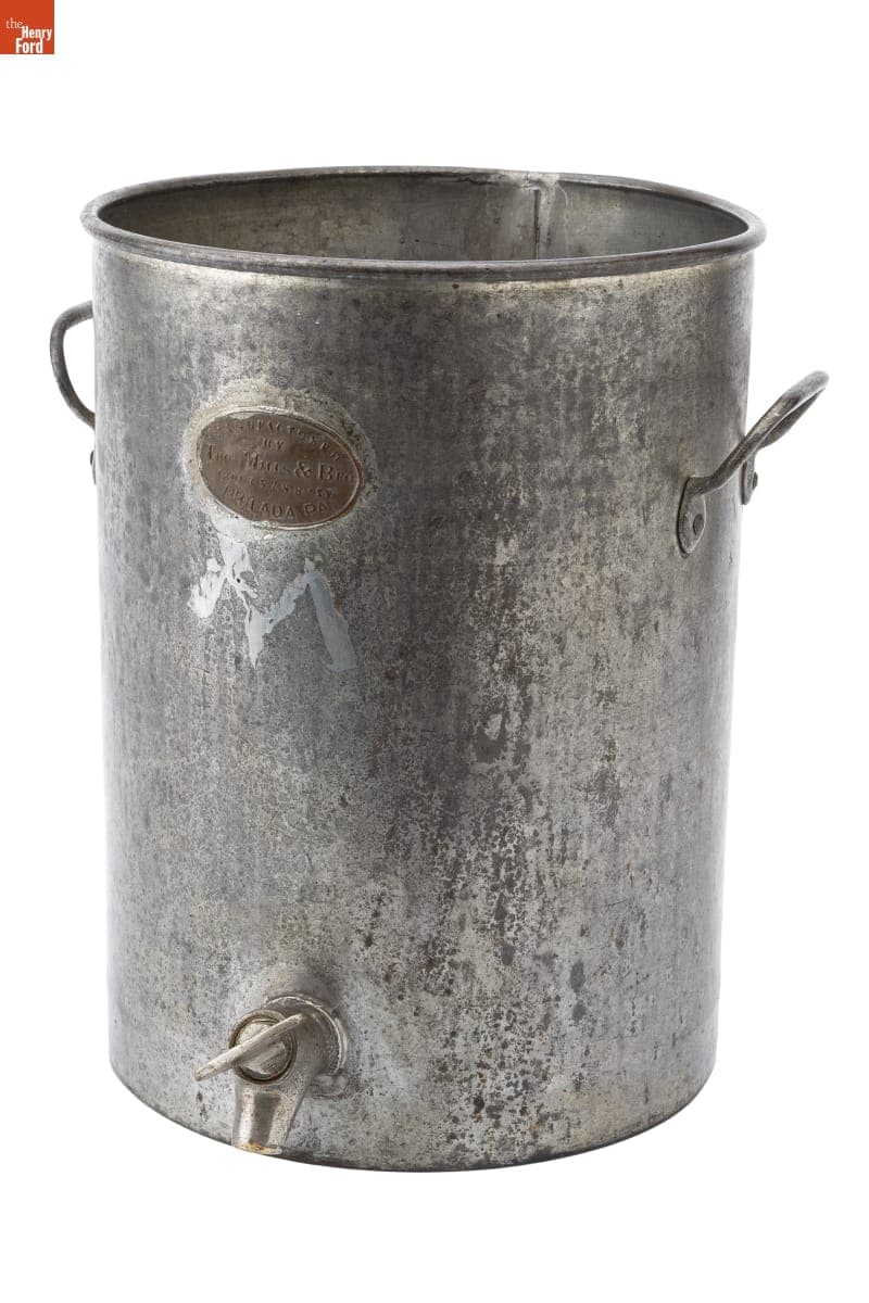 Cheese Vat, Made by Thomas Mills & Brother