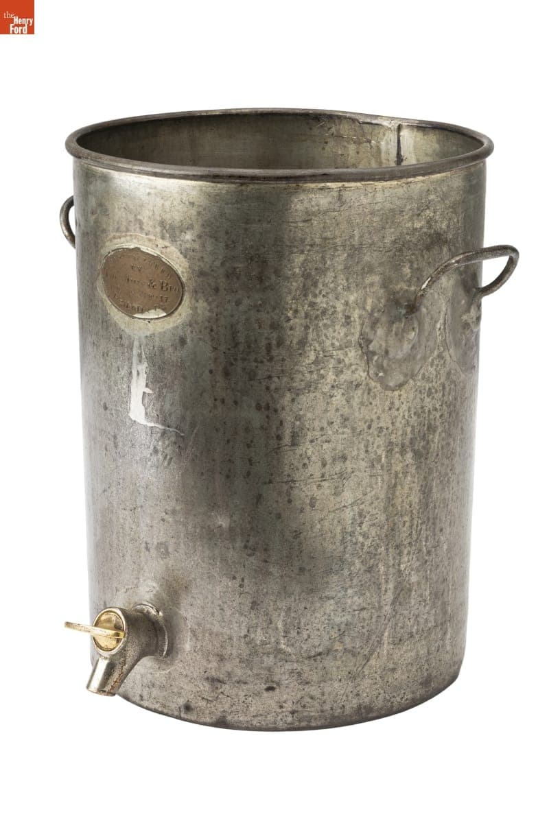 Cheese Vat, Made by Thomas Mills & Brother