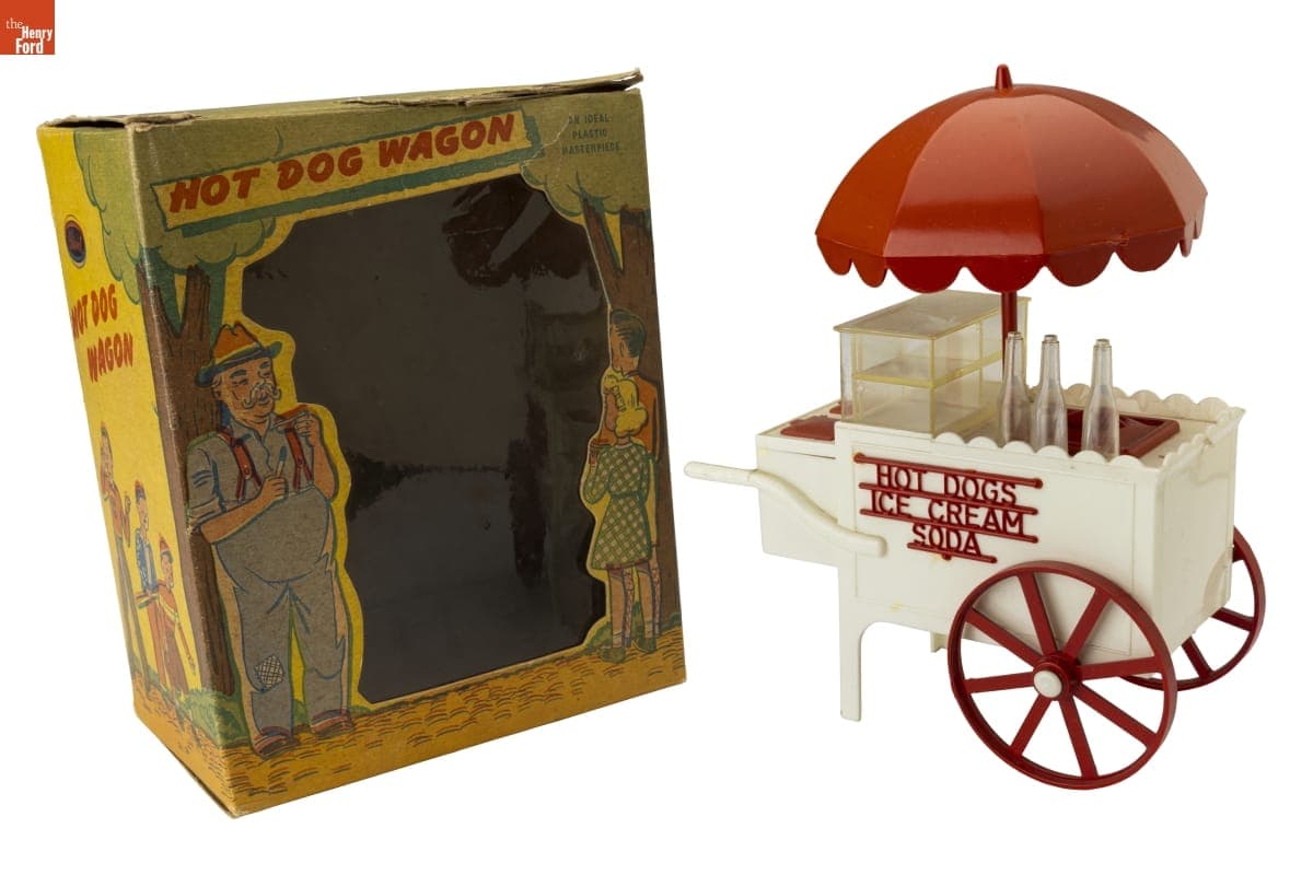 "Hot Dog Wagon" Toy, circa 1950