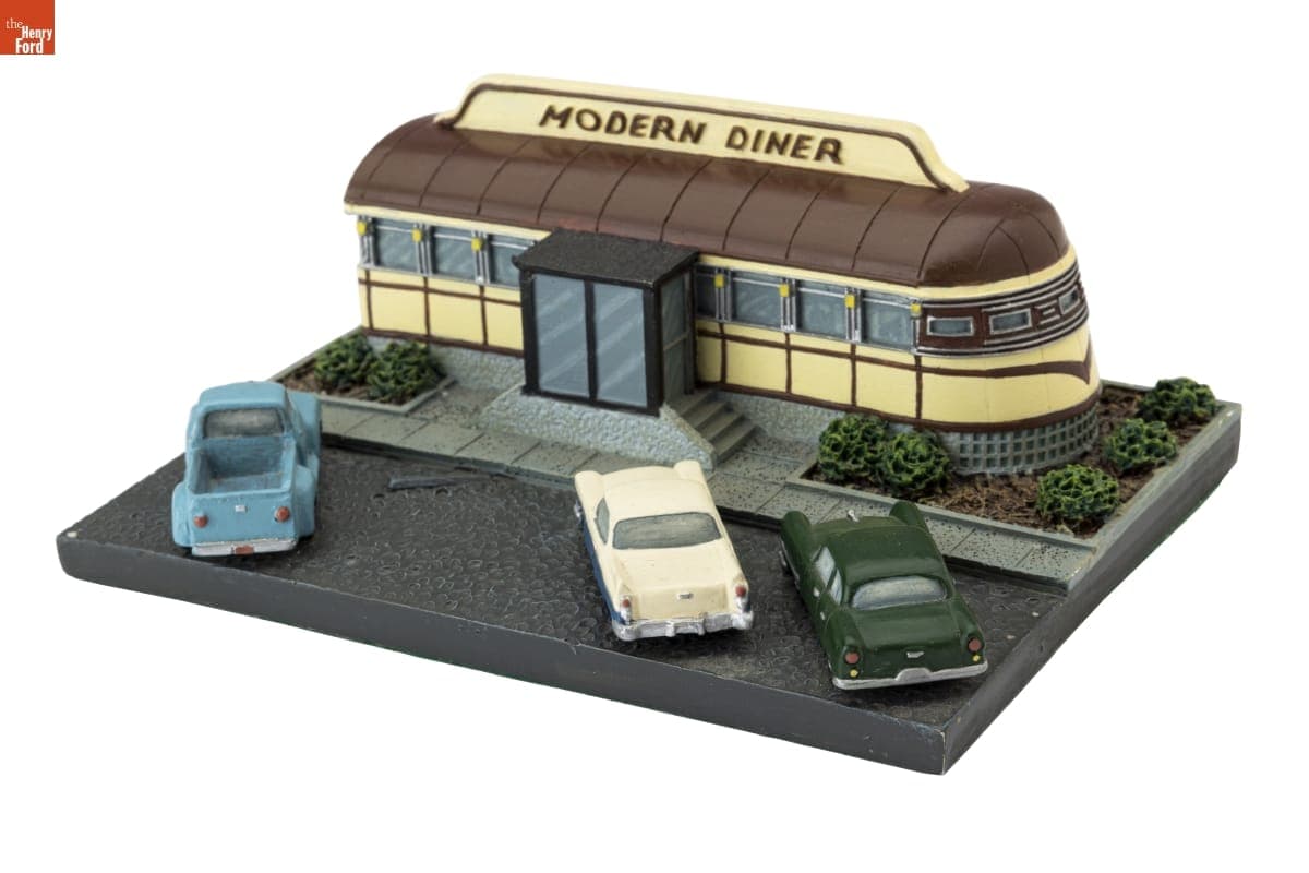 "Modern Diner" Statuette, 1994