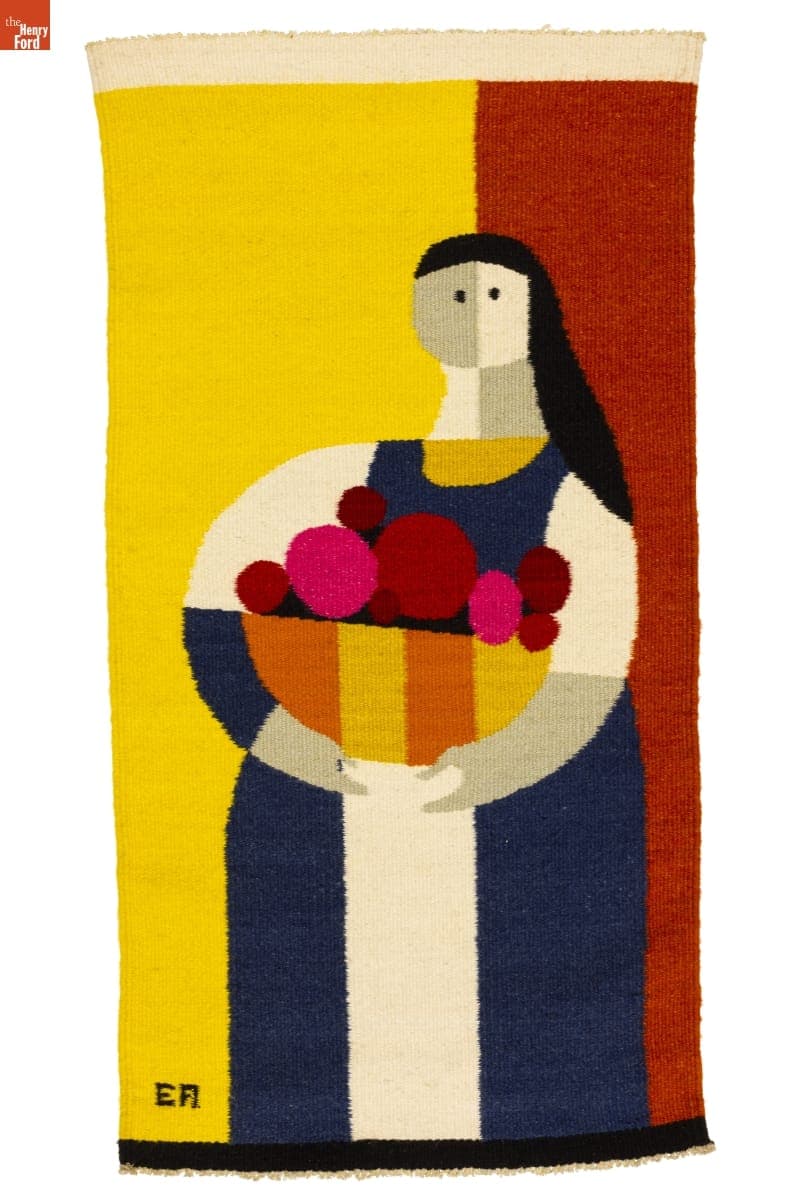 "Campesina Tapestry" Woven Hanging, 1969