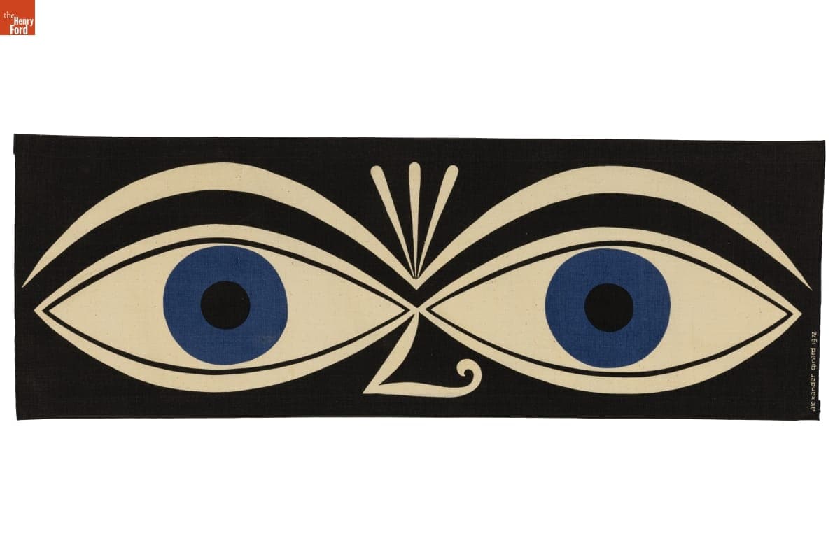 Environmental Enrichment Panel, "Eyes," Designed by Alexander Girard for Herman Miller, 1972