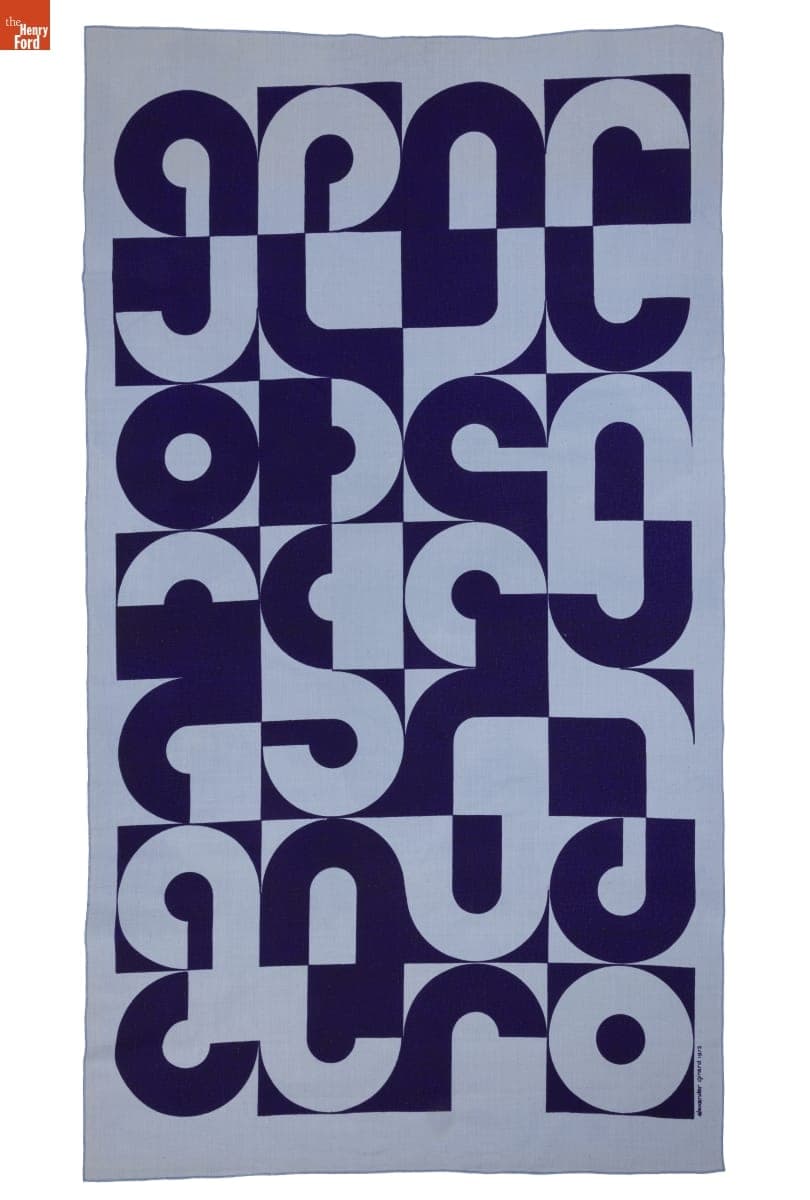 Environmental Enrichment Panel, "Circle Sections B," Designed by Alexander Girard for Herman Miller, 1972