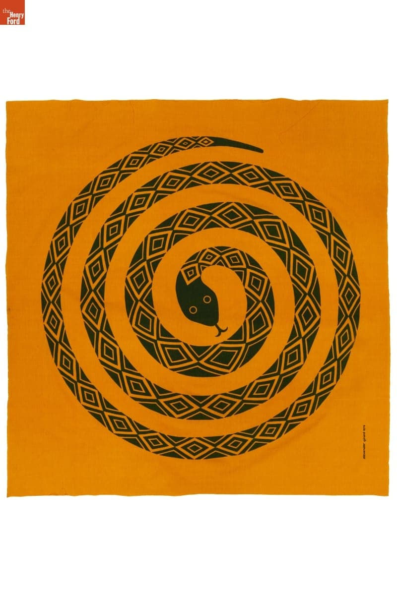 Environmental Enrichment Panel, "Snake," Designed by Alexander Girard for Herman Miller, 1972