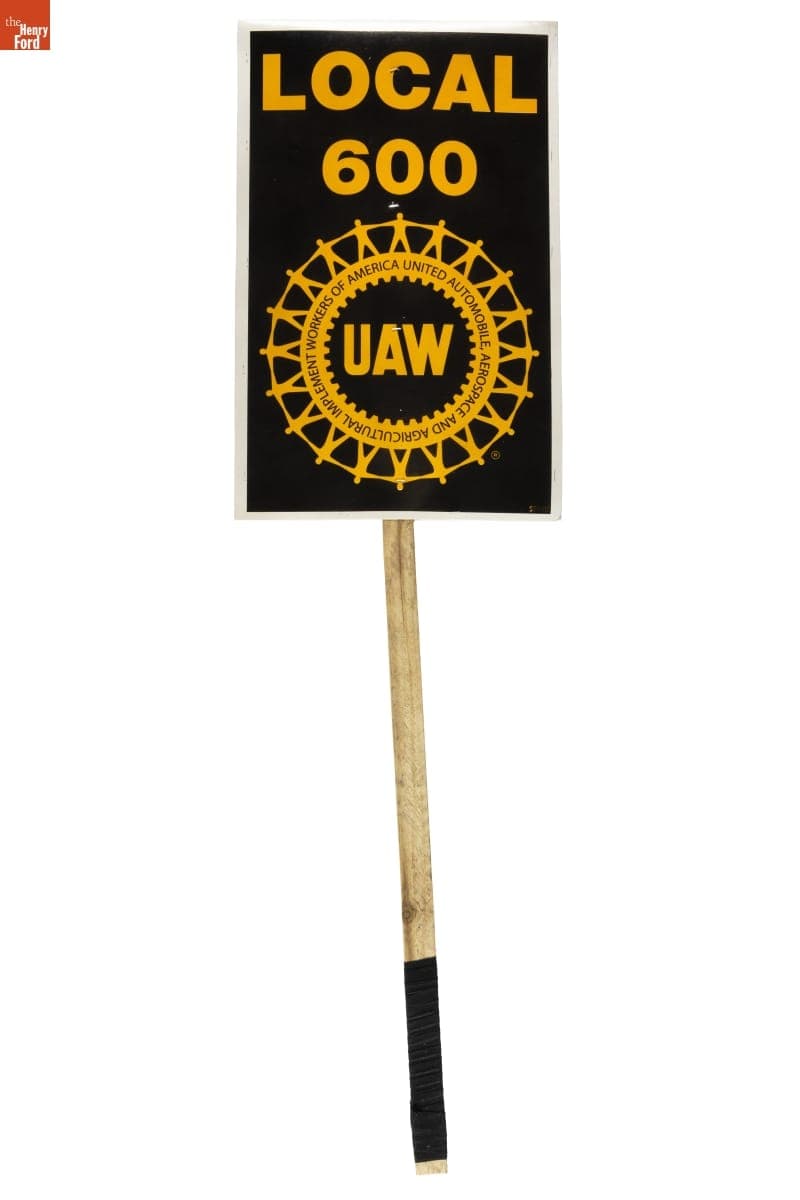 "Local 600 UAW" Sign, 2023