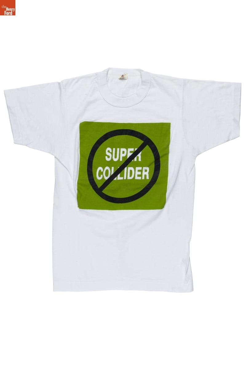 "[No] Super Collider" T-Shirt, 1987-1993