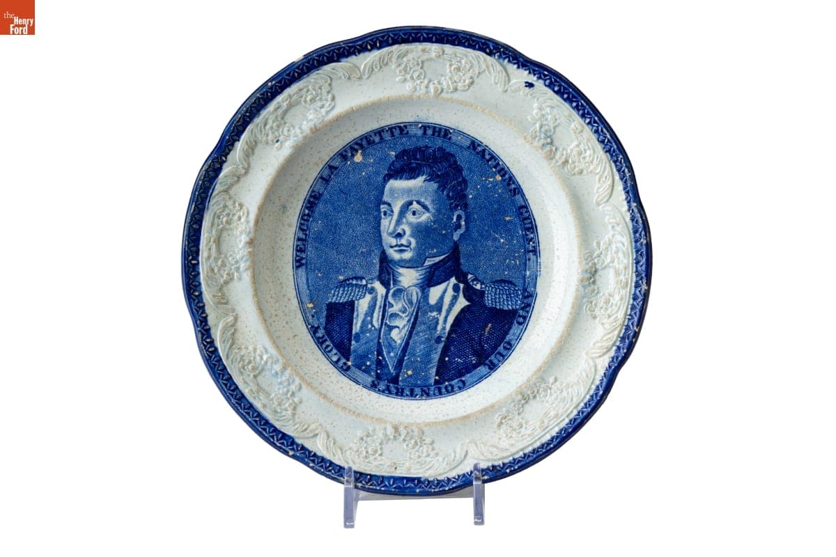 Plate, circa 1825