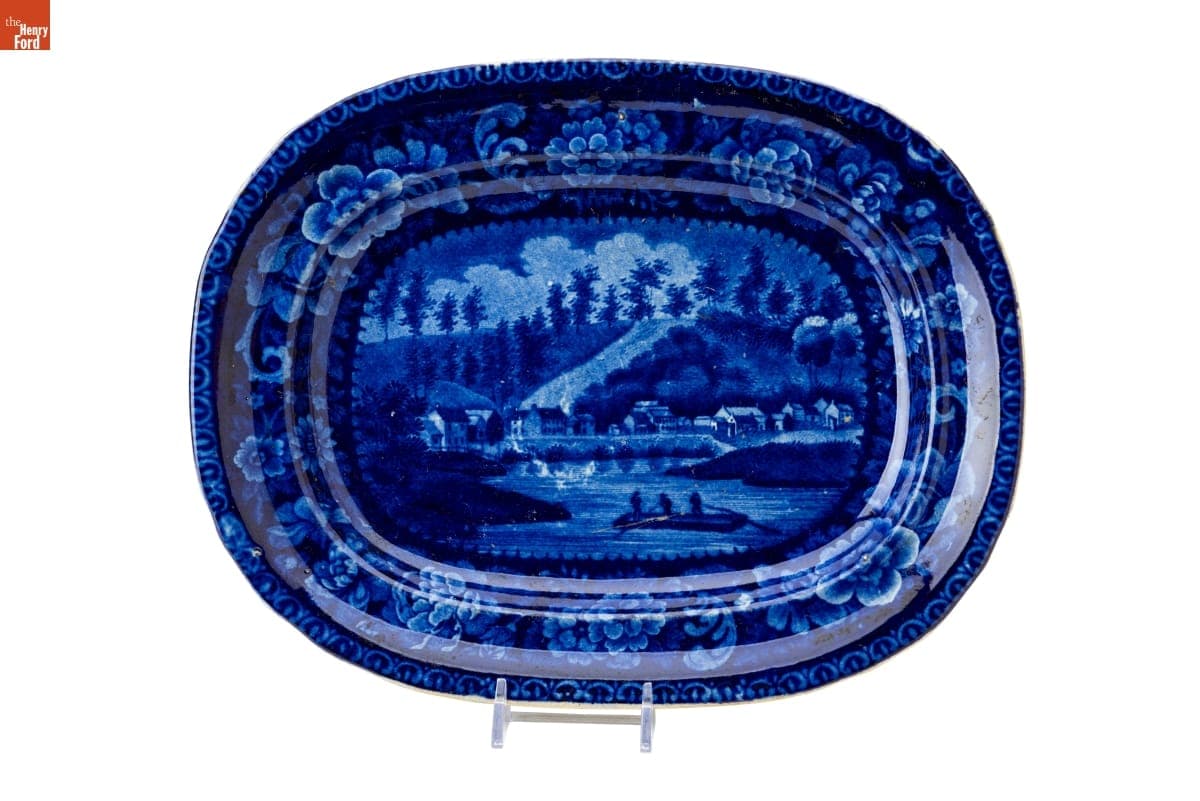 Platter, circa 1825