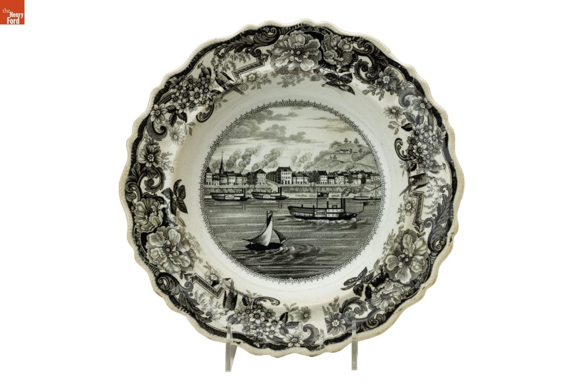 Soup Plate, 1819-1836
