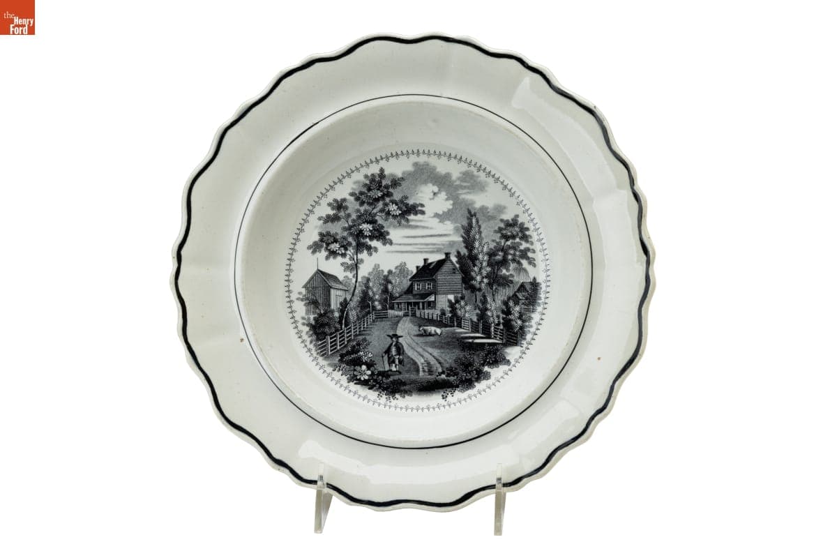 Soup Plate, 1836-1841