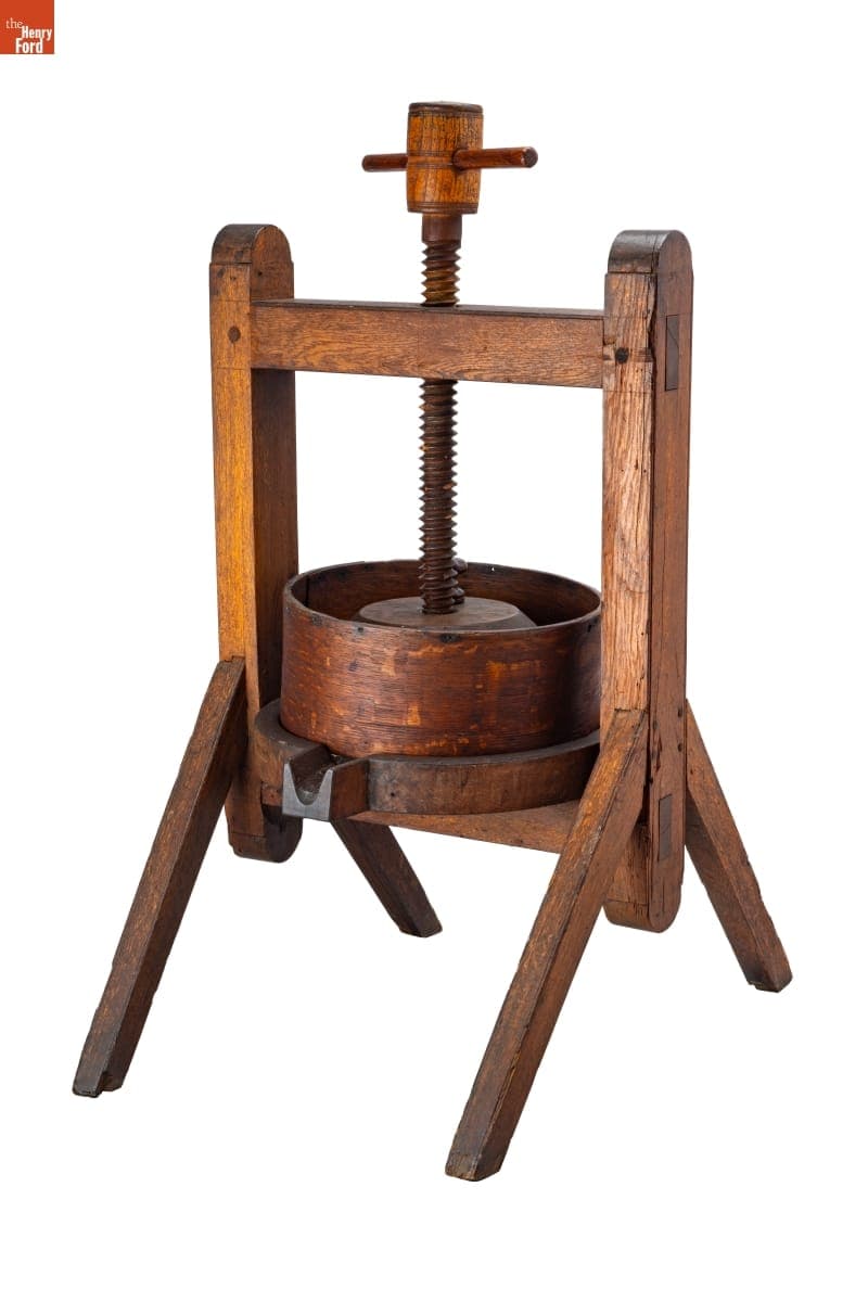Cheese Press, circa 1820