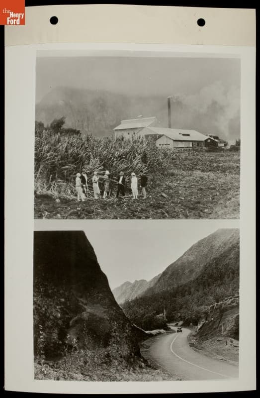 Travel in South America: Visiting a Sugar Cane Plant and Driving in the Mountains, South America, circa 1930
