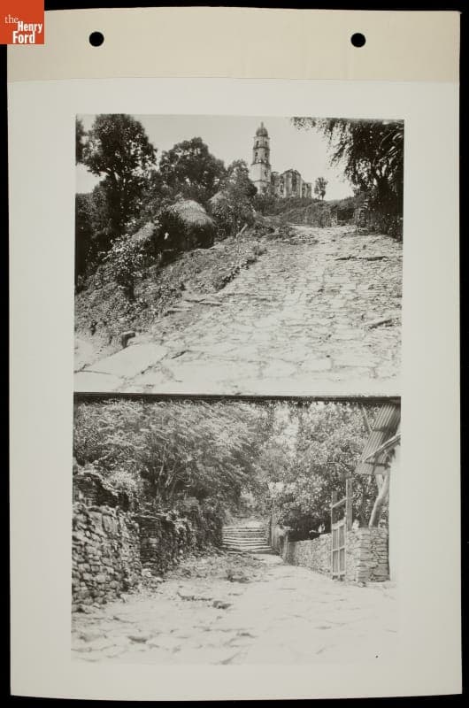 Two Views of South American Roads, circa 1930