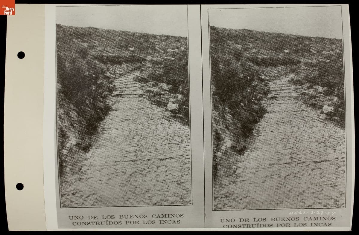 Incan Road, South America, circa 1930
