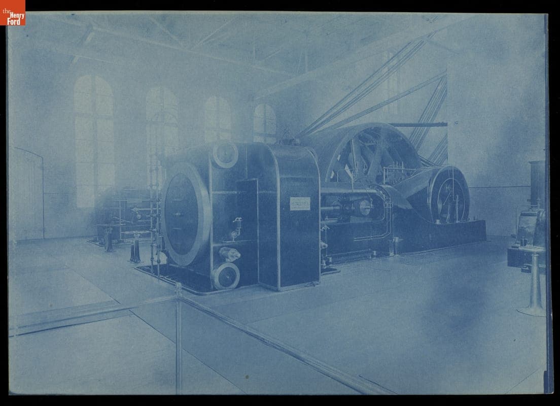 C. & G. Cooper Steam Engine at Manomet Textile Mill, New Bedford, Massachusetts, 1912