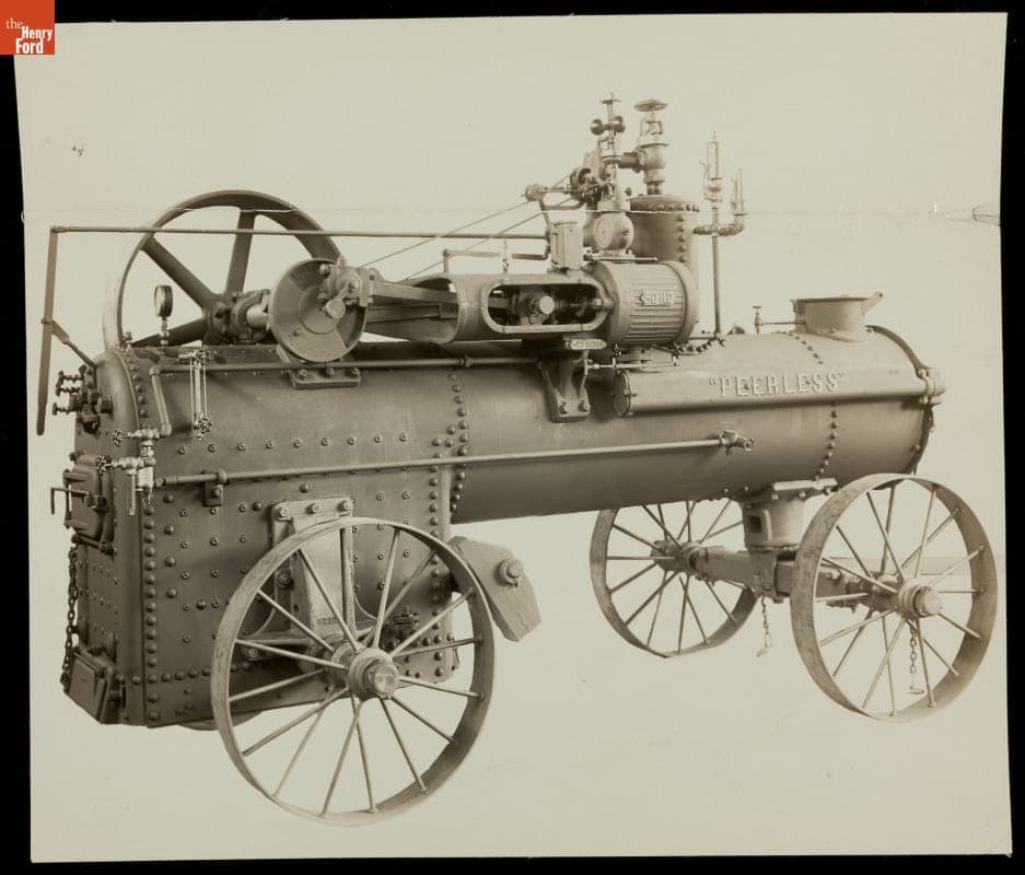 Peerless Portable Traction Engine, circa 1895