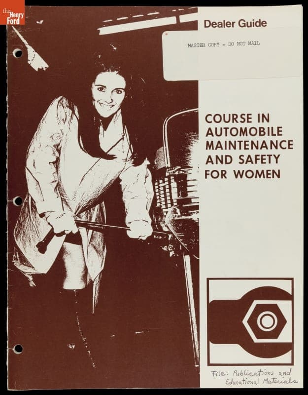 Course in Automobile Maintenance and Safety for Women, 1972