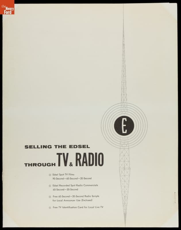 "Selling the Edsel Through TV and Radio," 1957-1958