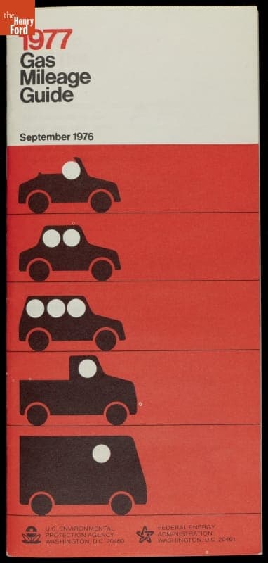 U.S. Federal Energy Administration, "1977 Gas Mileage Guide"
