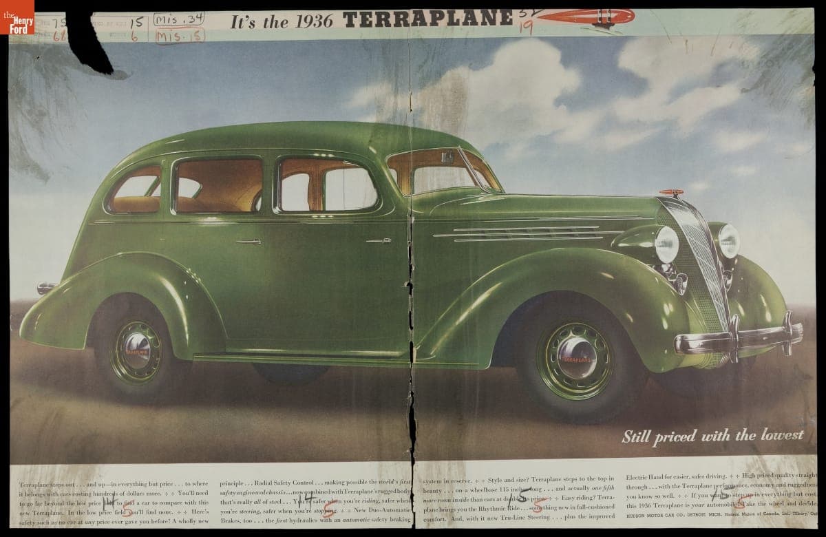 "It's the 1936 Terraplane," 1936