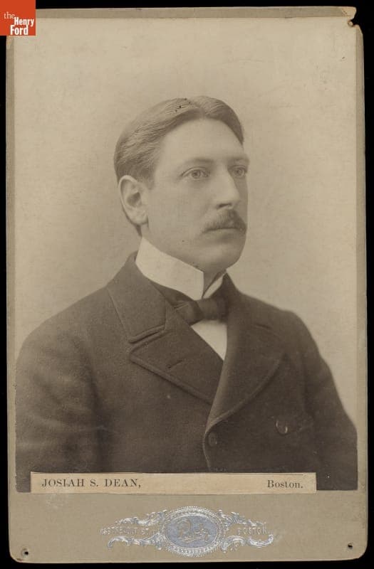 Josiah S. Dean, Cyclist, circa 1890