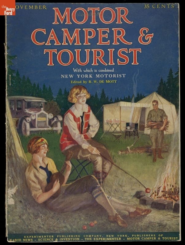 "Motor Camper & Tourist" for November 1925