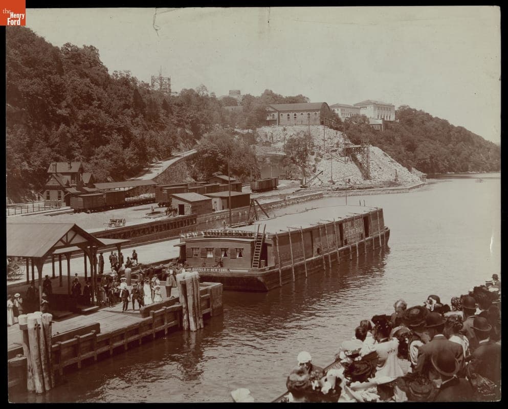West Point Landing, Hudson River, New York,  circa 1906