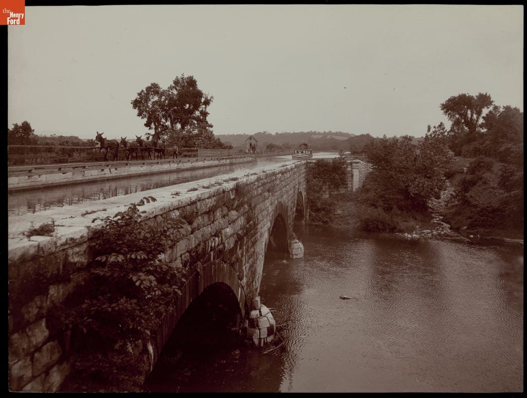 Chesapeake and Ohio Canal at Williamsport, Maryland, circa 1903