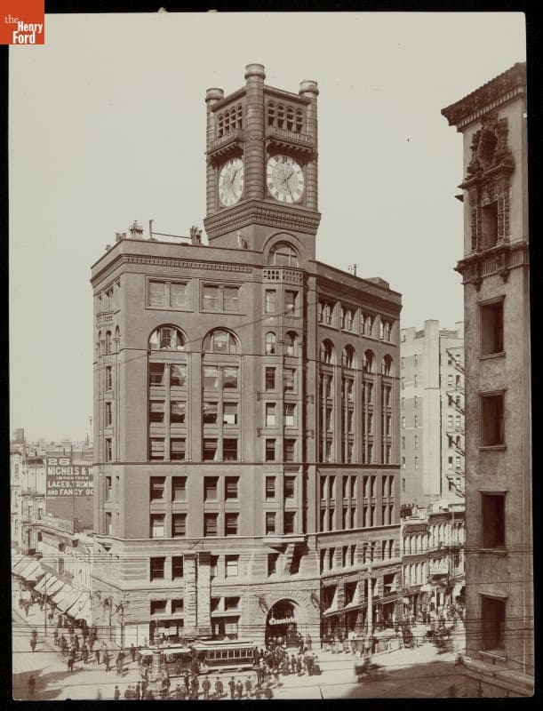 The Chronicle Building, San Francisco, California, circa 1905