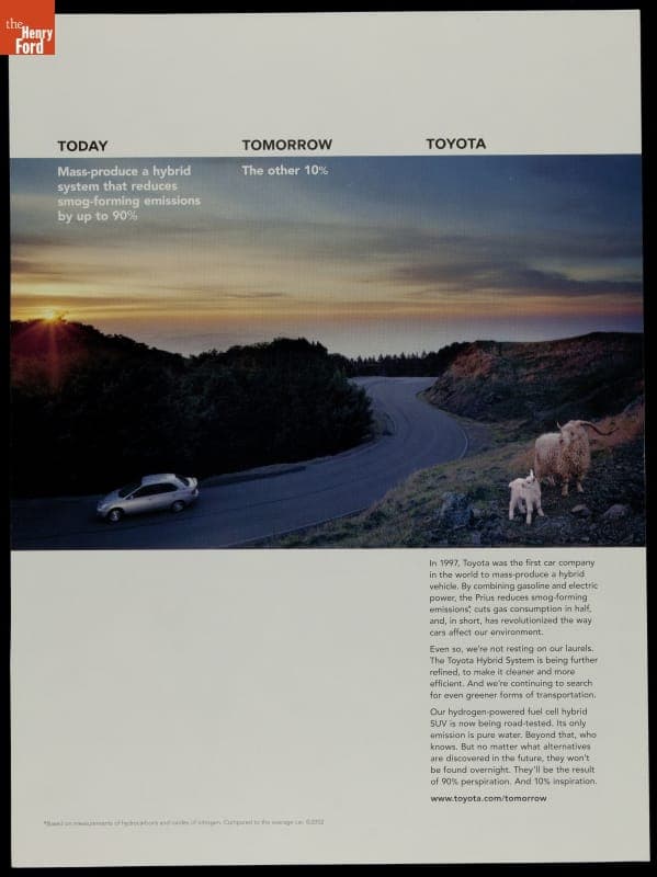 Toyota Prius Hybrid Advertisement, 2001