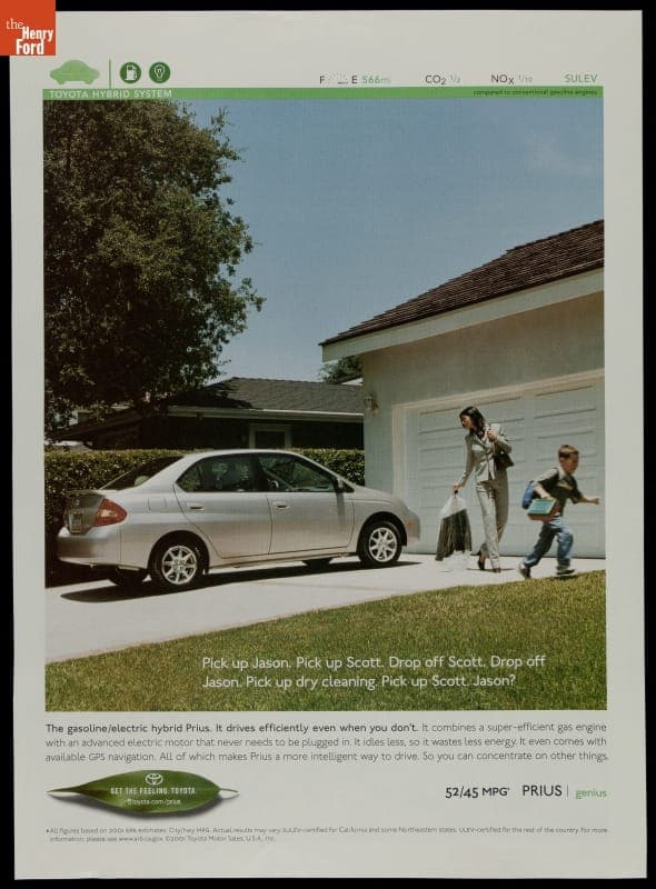 Toyota Prius Hybrid Advertisement, 2002