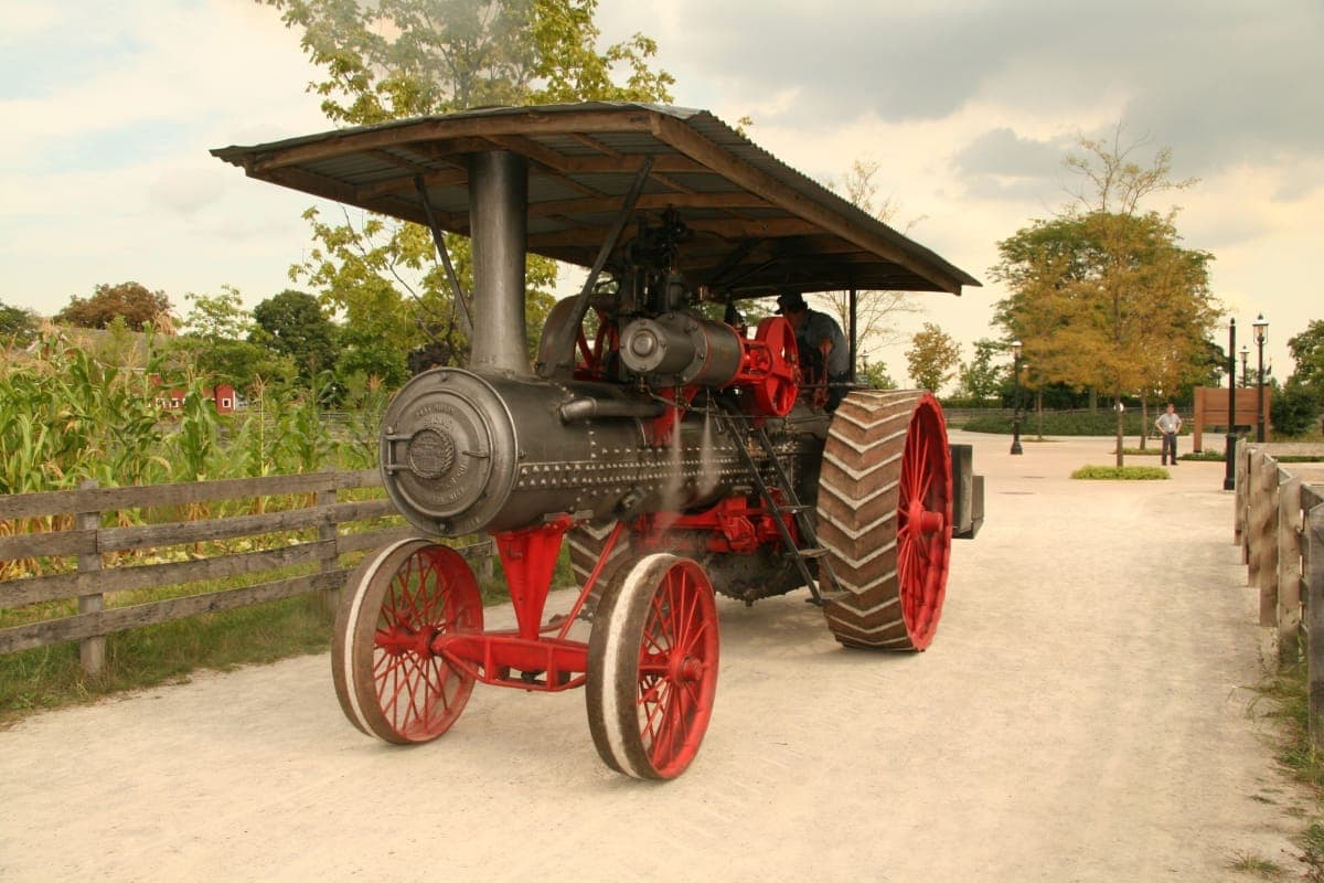 Port Huron Steam Traction Engine, "Longfellow," 1916