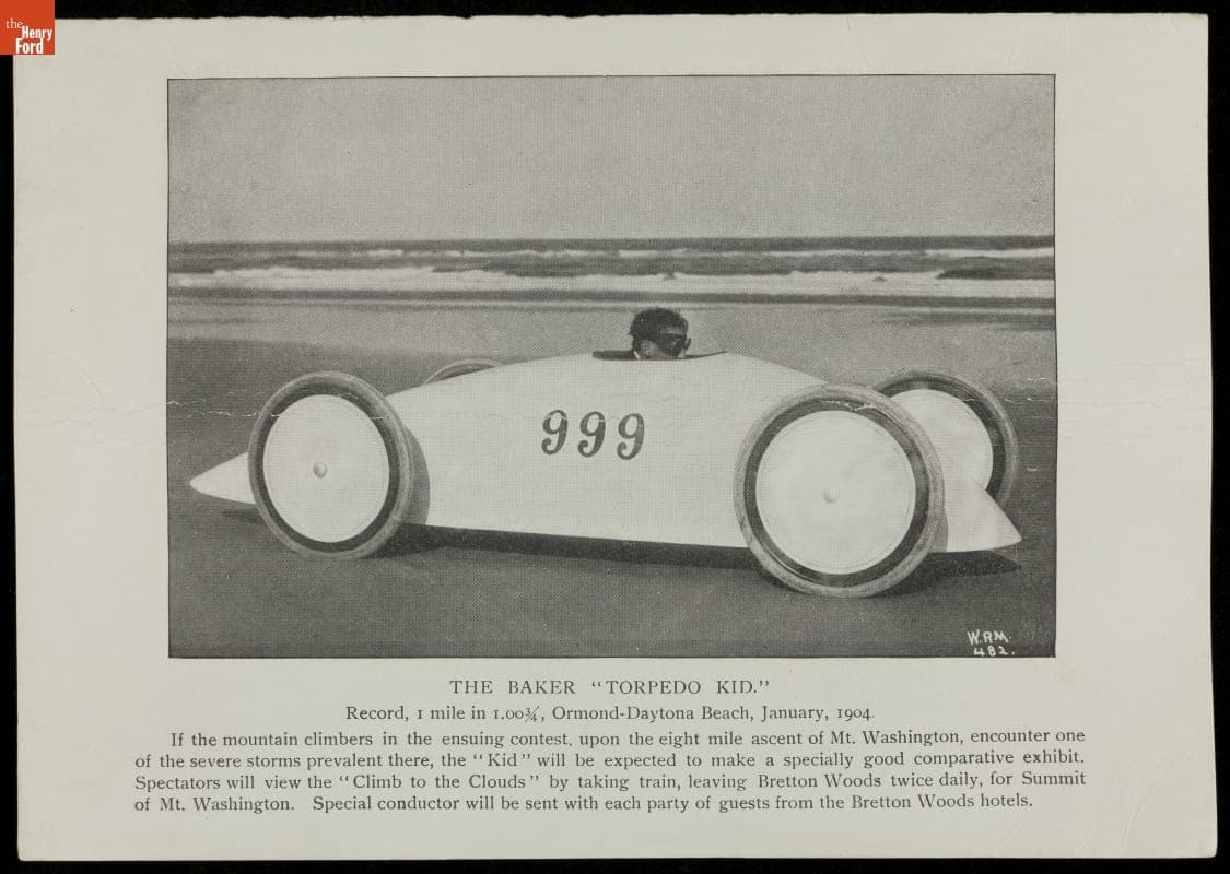 Views at Mount Washington's "Climb to the Clouds," 1904